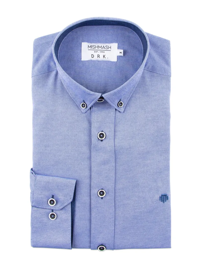 Mish Mash Summit Classic Oxford Shirt Chambray-2