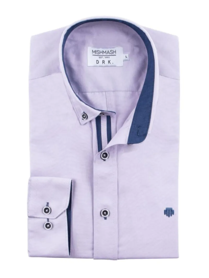 Mish Mash Summit Classic Oxford Summit Shirt Lilac-2