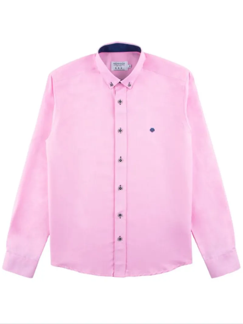 Mish Mash Summit Classic Oxford Shirt Pink