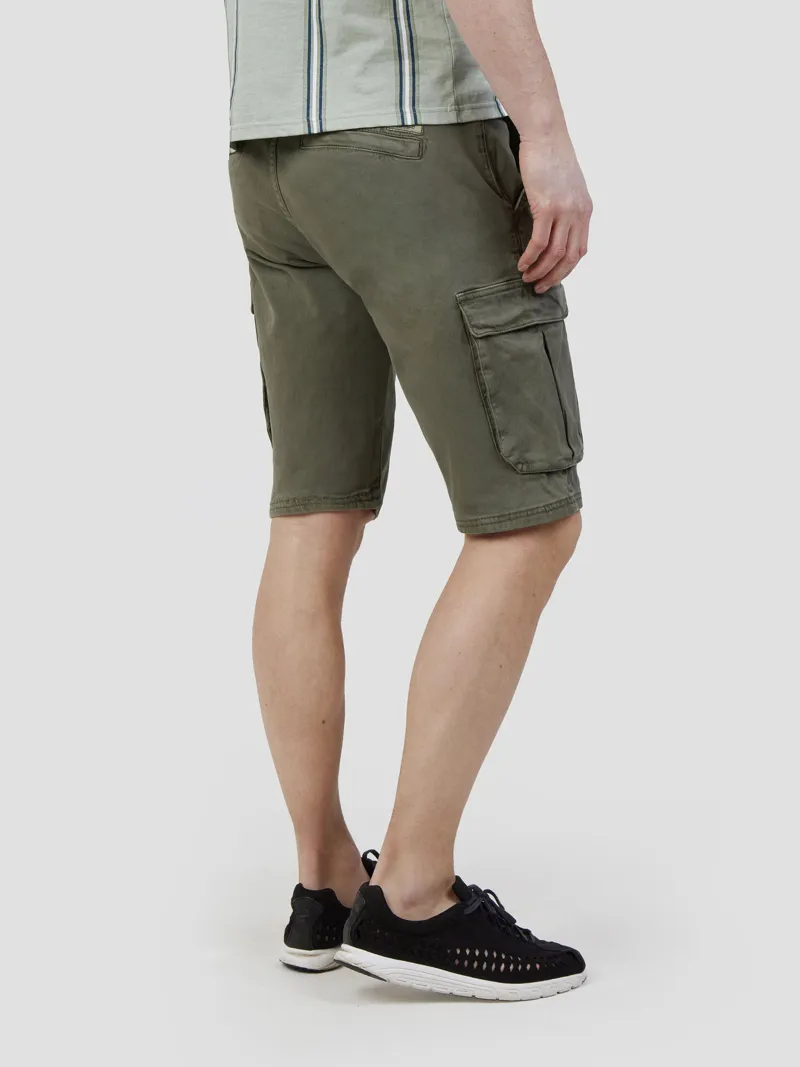 Mish Mash Tden Cargo Short Khaki-2