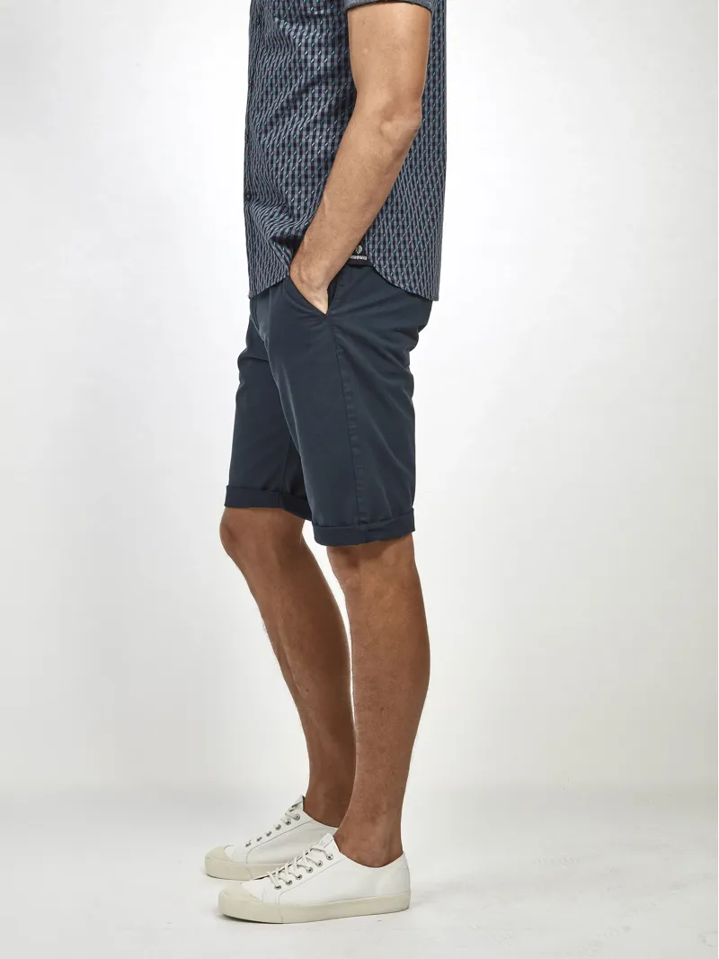 Mish Mash Weymouth Chino Shorts Mid Stretch Navy2-1