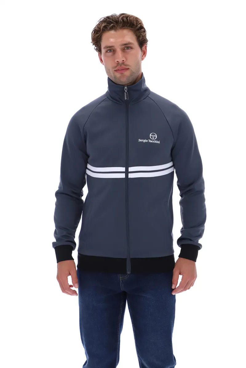 Sergio Tacchini New Dallas Track Top Turbulence / Black-4