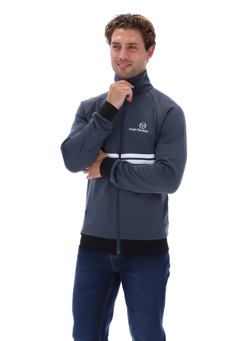 Sergio Tacchini New Dallas Track Top Turbulence / Black-5