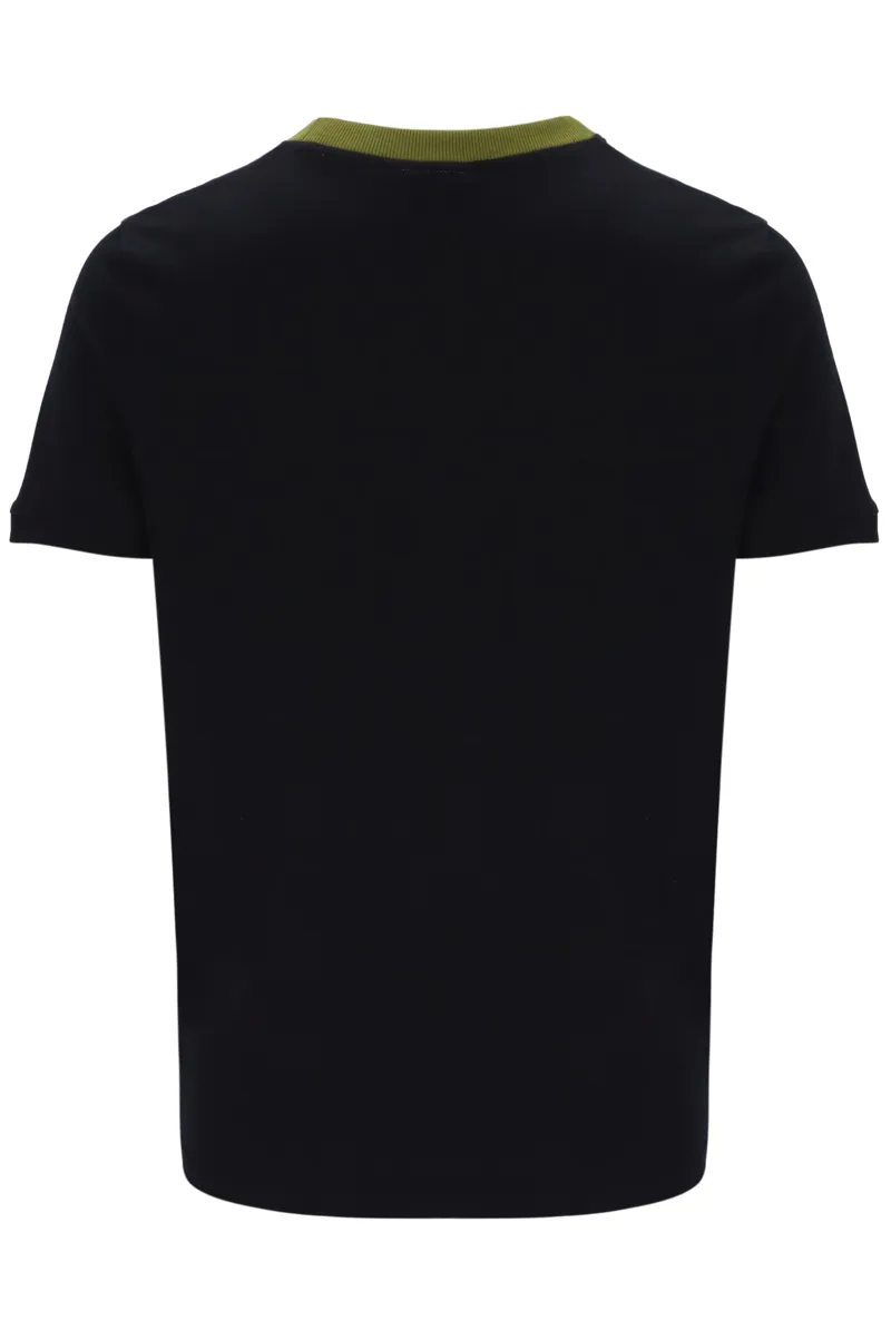 Sergio Tacchini New Supermac T-shirt Black / Avocado-2