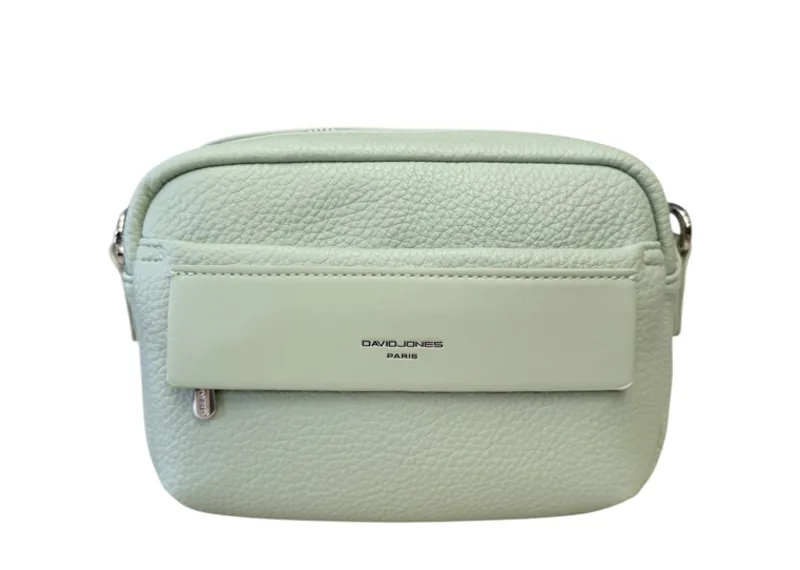 David Jones flap crossbody bag Mint
