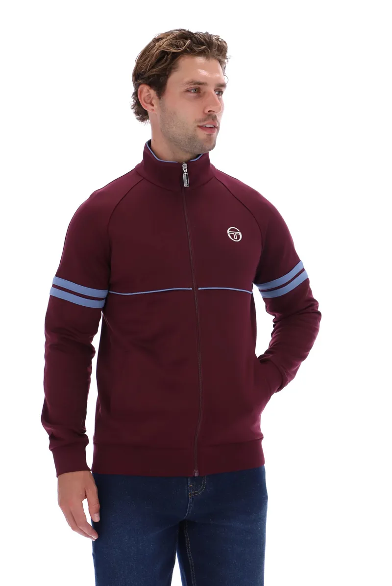 Sergio Tacchini Orion Track Top Fig / Country Blue-5