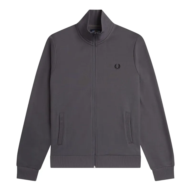 Fred Perry Track Jacket Gunmetal 