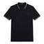 Fred Perry M3600-T55 Polo T-shirt Navy / Burnt Red / White