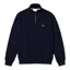 Lacoste Zip Neck Sweatshirt Navy