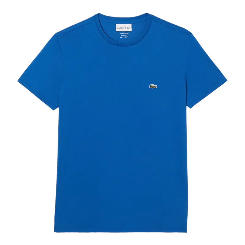 Lacoste Crew Neck Pima Cotton Jersey T-shirt Hilo