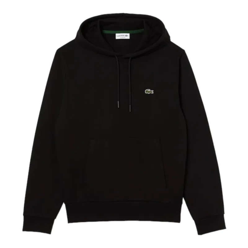 Lacoste Classic Fit Overhead Hoodie Black