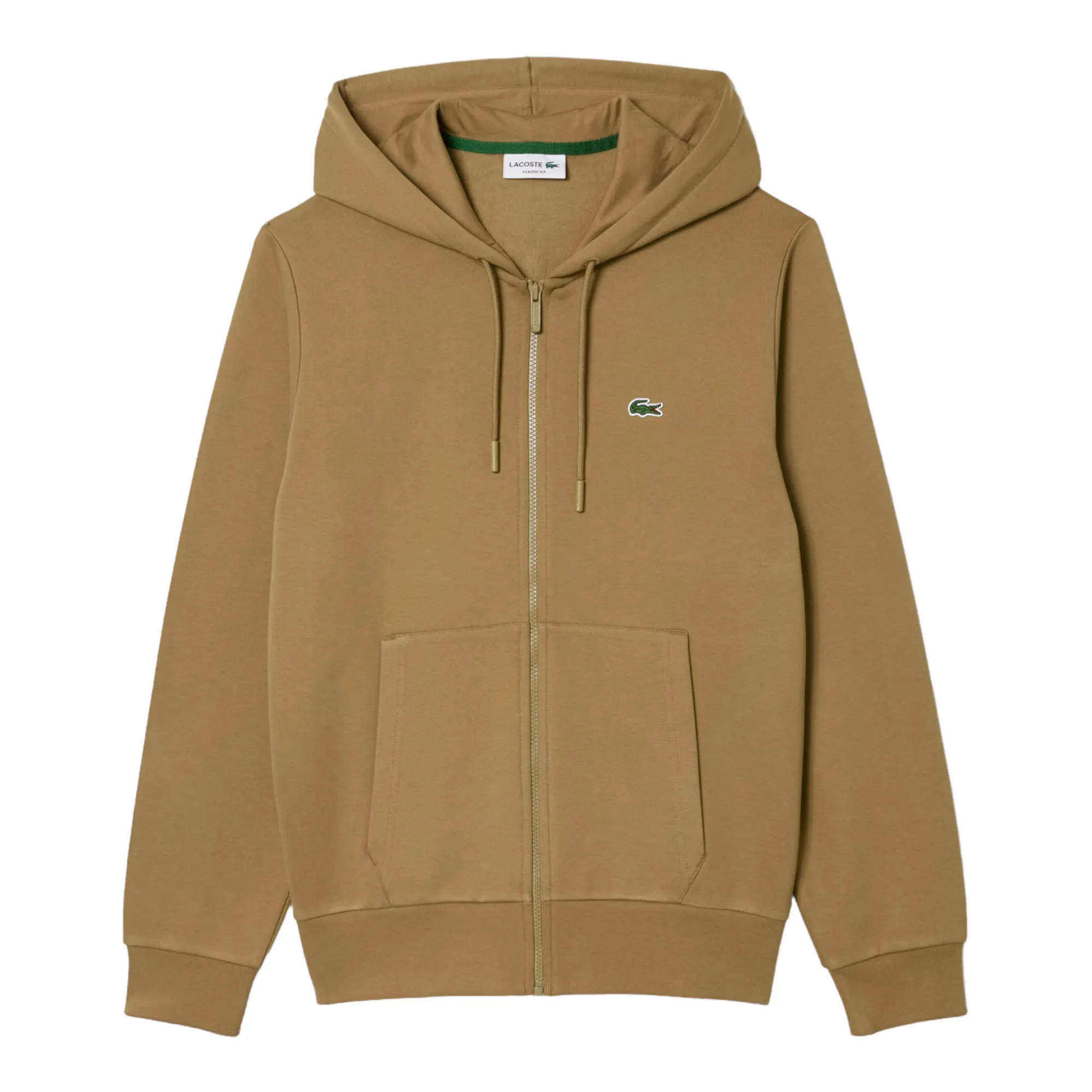 Tan zip up jacket shop