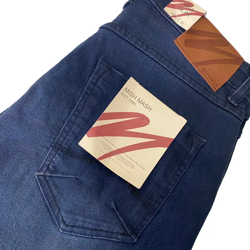Mish Mash 1955 Skylark Slim Fit Jean Navy-2