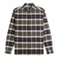 Fred Perry Brushed Tartan Shirt Field Green SMALL and MEDIUM ONLY