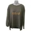 Dreams sequin sweatshirt Khaki