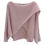 Paradiso wrapover jumper Pink