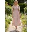 Goose Island ditsy floral maxi dress Pink