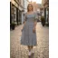 Goose Island ditsy floral maxi dress Blue