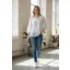 Paradiso embroidered bobble top White