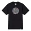 Pretty Green Wonderwall Paisley Logo T-shirt Black