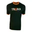 Trojan Logo Ringer T-Shirt Black