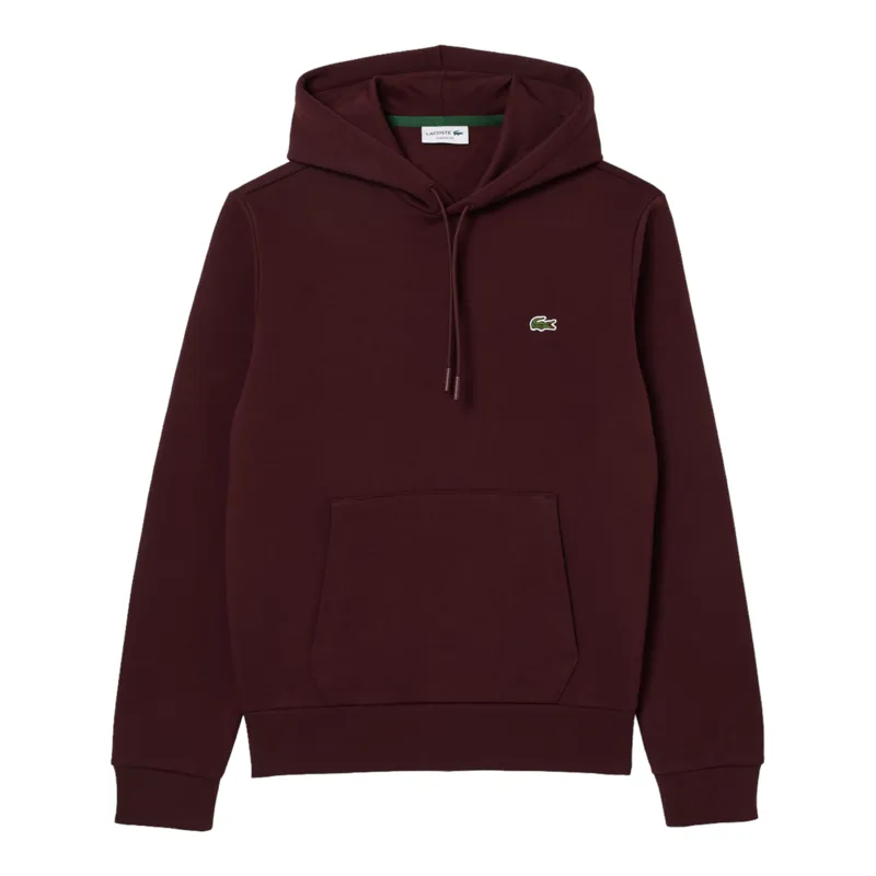 Lacoste Classic Fit Overhead Hoodie Bordeaux XXXL ONLY