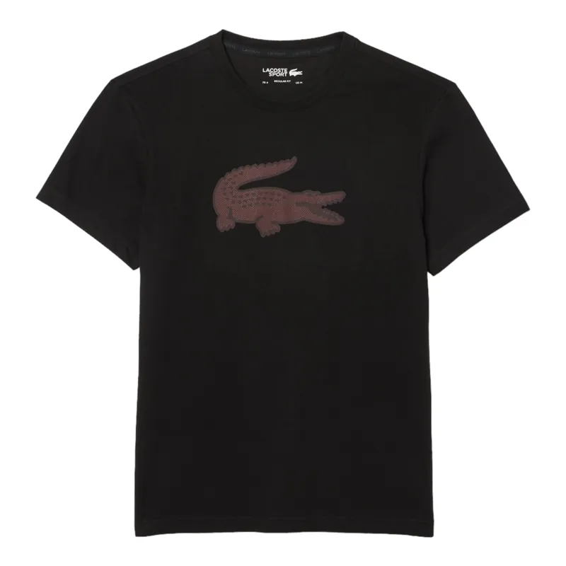 Lacoste 3D Crocodile T-shirt Black 