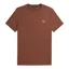 Fred Perry M3519-S54 Ringer T-shirt Whiskey Brown