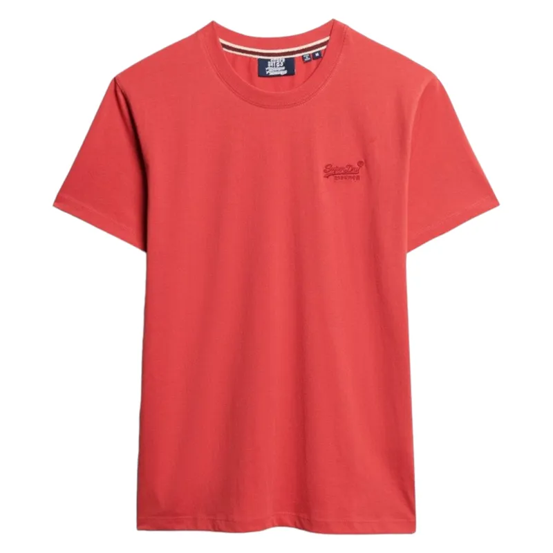 Superdry Embroidered Logo T-shirt Cardinal Red