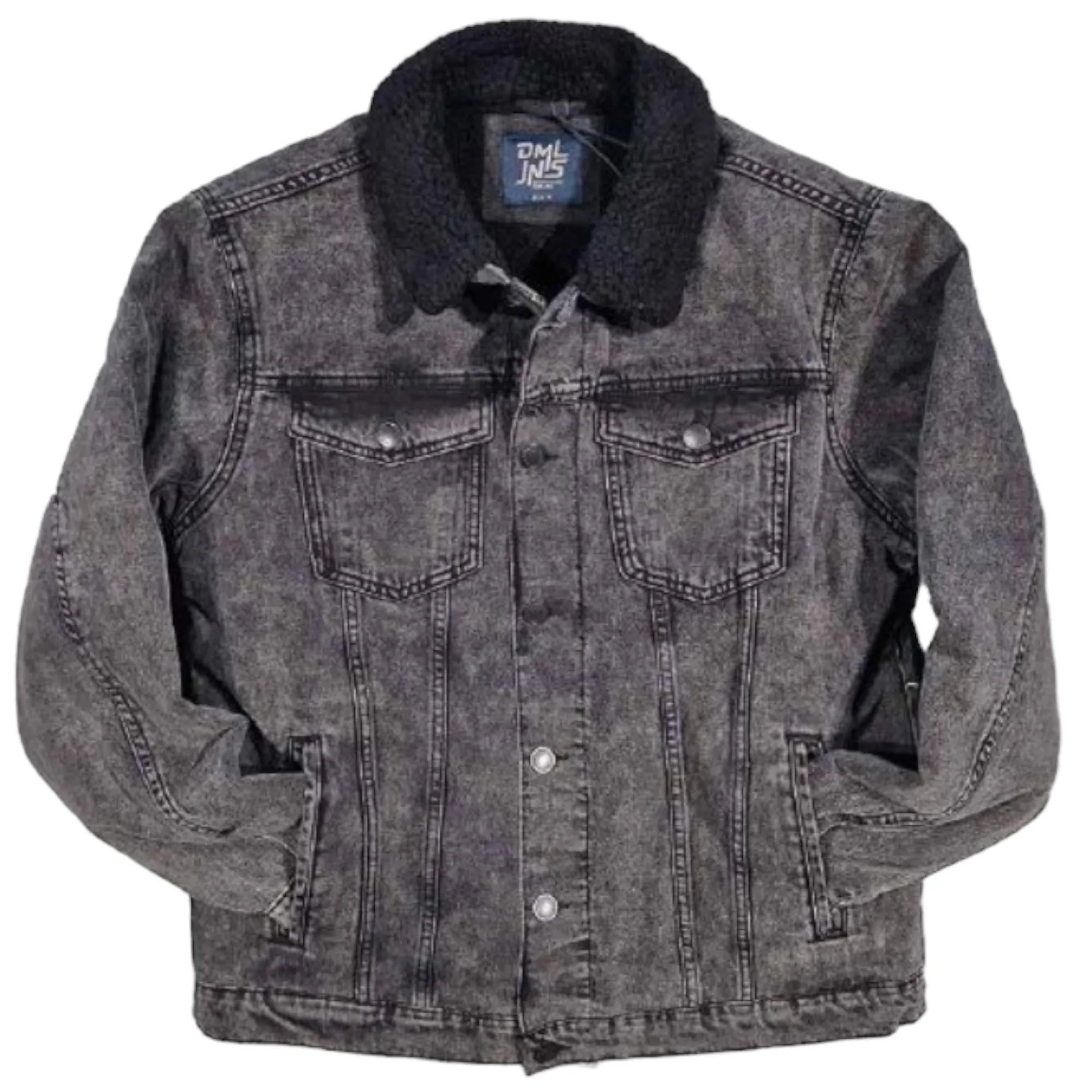 Grey borg jacket mens clearance