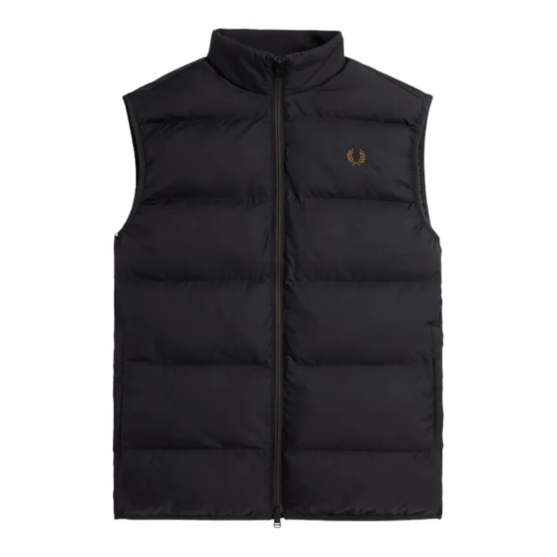 Fred Perry Insulated Gilet Black MEDIUM ONLY LAST ONE