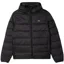 Lacoste Water-Repellent Quilted Puffer Jacket Black