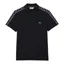 Lacoste Taped Sleeve Polo T-shirt Black