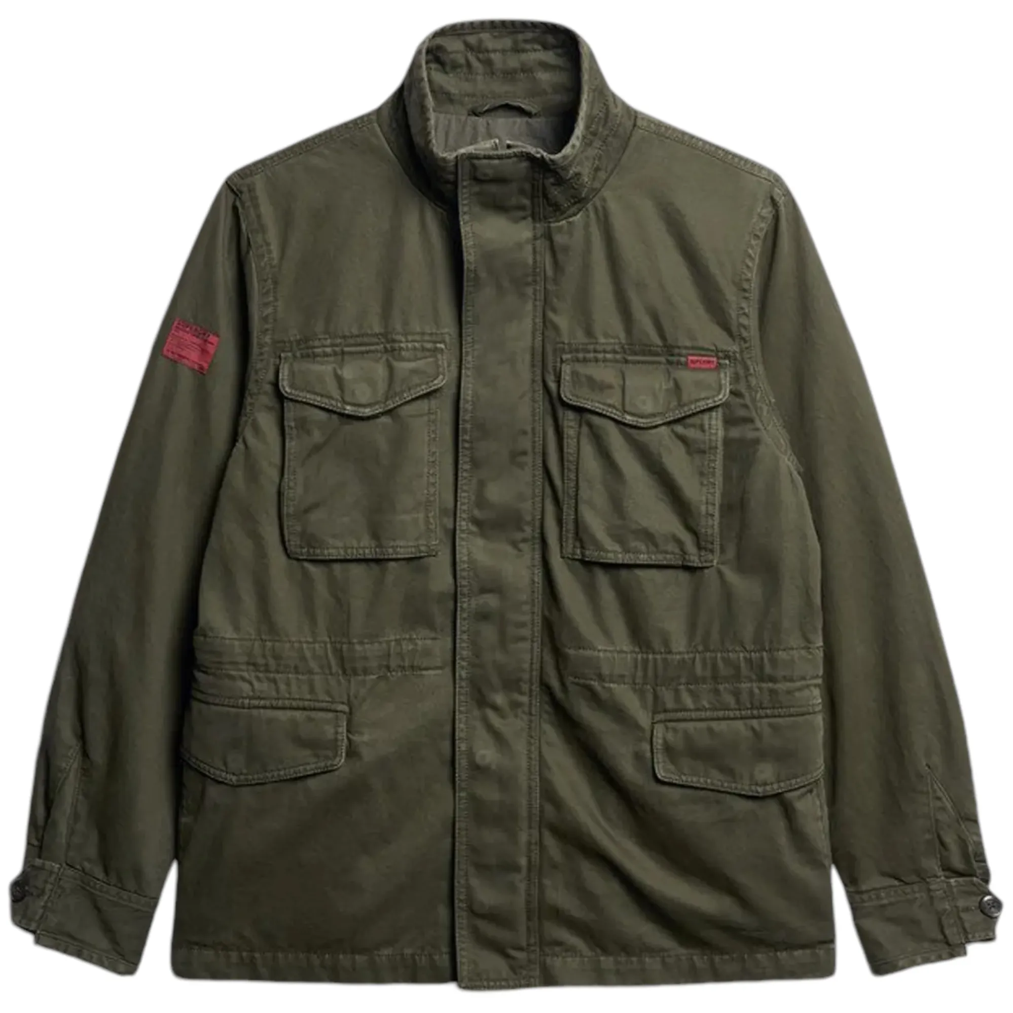 Superdry rookie wax military jacket sales