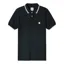 Pretty Green Barton Polo Black/White