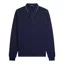 Fred Perry Long Sleeve Polo T-shirt Tennis Blue