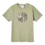 Pretty Green Aquarella Paisley Applique Logo T-Shirt Green 