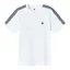 Pretty Green Eclipse Paisley Tape T-Shirt White