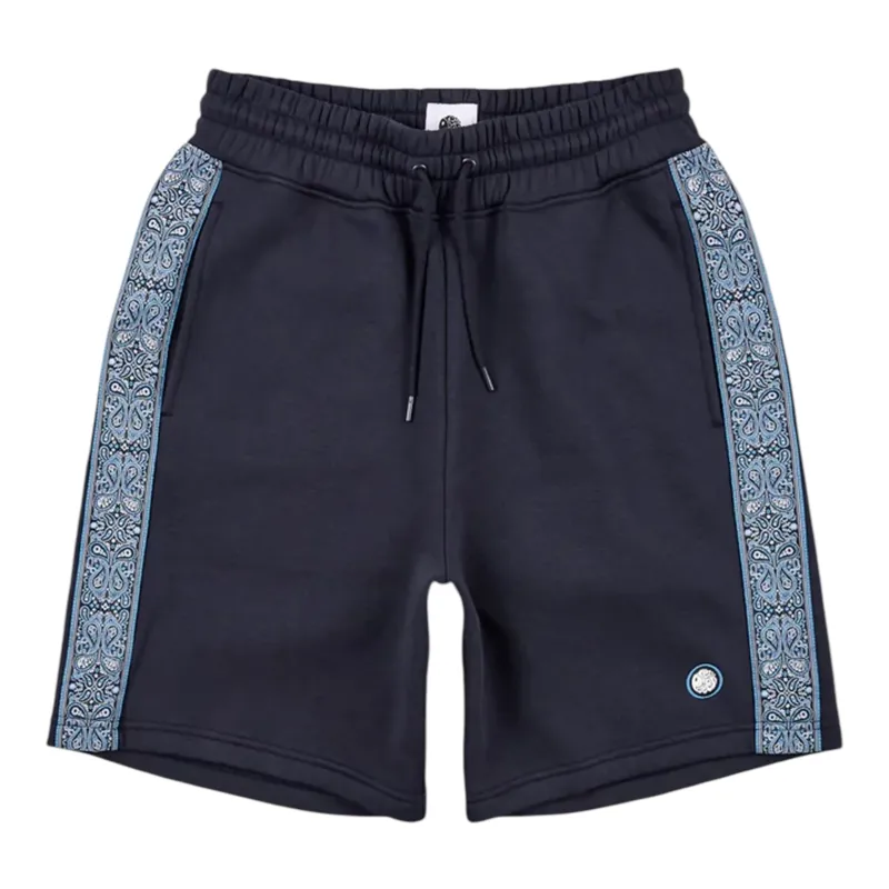 Pretty Green Eclipse Paisey Tape Sweat Shorts Navy XXL ONLY LAST PAIR