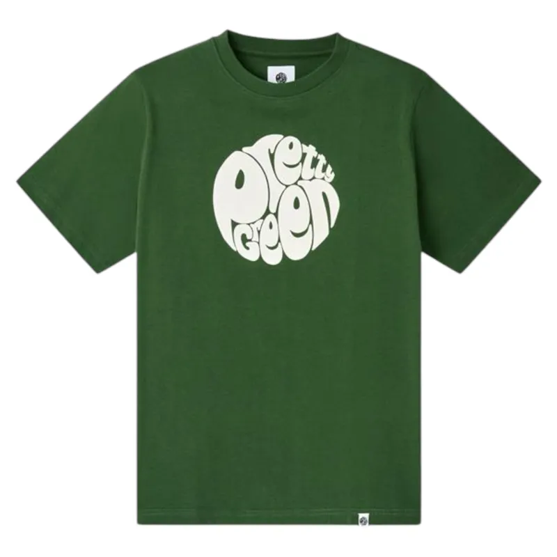 Pretty Green Gillespie Logo T-shirt Forest Green