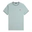 Fred Perry Twin Tipped T-shirt Silver blue/Tennis blue/Cinnamon