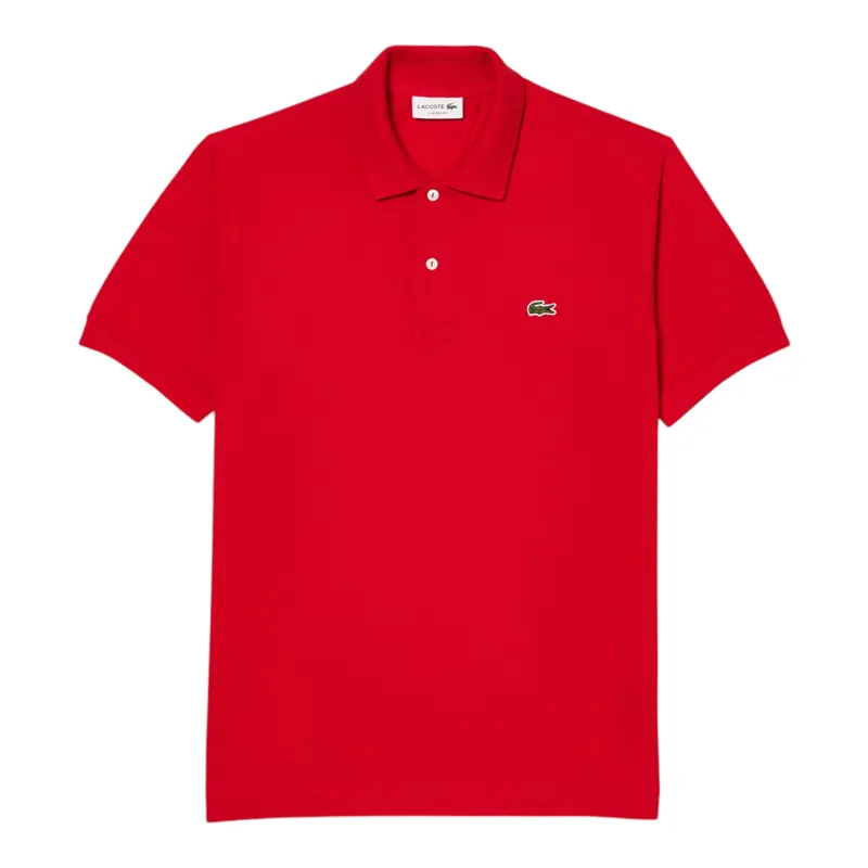 Lacoste Classic Fit Polo T-shirt Red