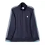 Pretty Green Eclipse Paisley Tape Track Top Navy