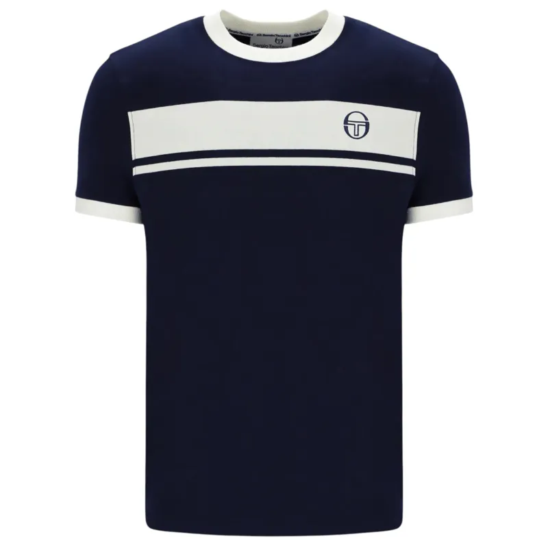 Sergio Tacchini Masters T-shirt Maritime/Gardenia