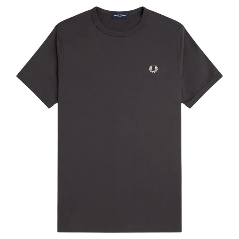 Fred Perry M3519-Y93 Ringer T-shirt Anchor Grey