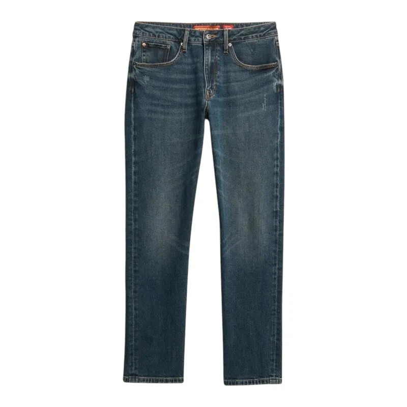 Superdry Vintage Slim Straight Jeans Viper Vintage Indigo