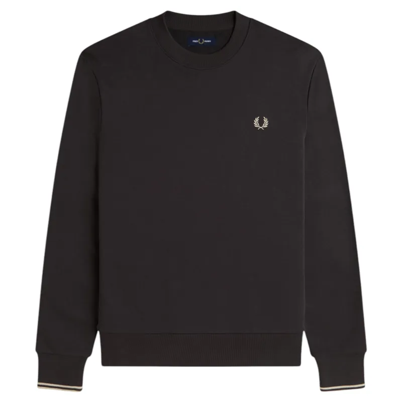 Fred Perry Crew Neck Sweatshirt Anchor Grey