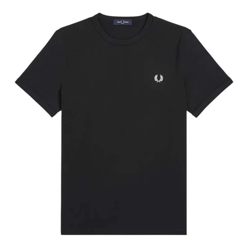 Fred Perry M3519-102 Ringer T-shirt Black
