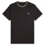 Fred Perry Twin Tipped T-shirt Anchor Grey / Oatmeal