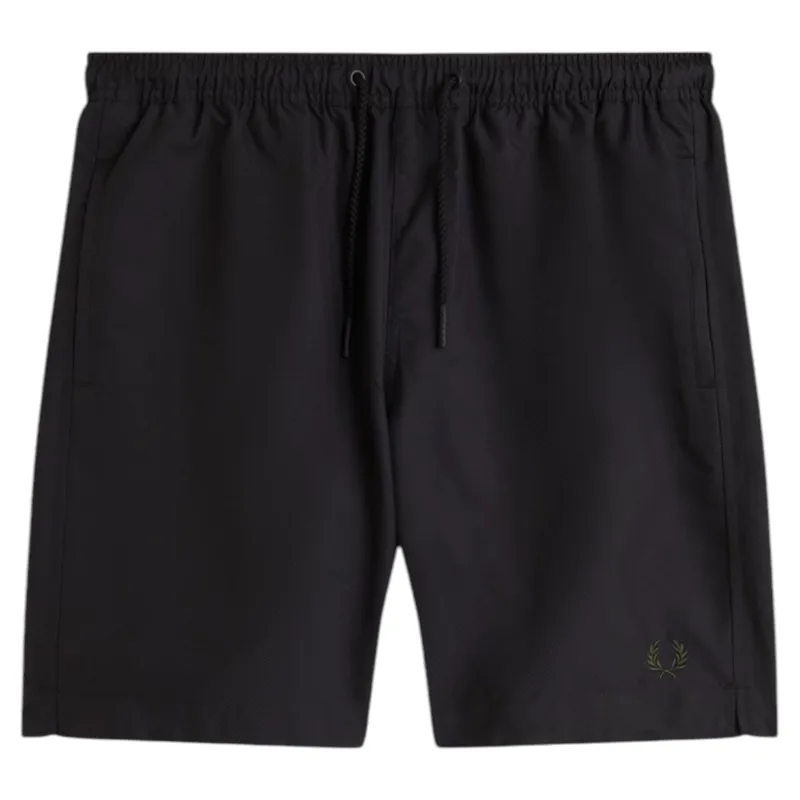 Fred Perry Classic Swim Short Black Green